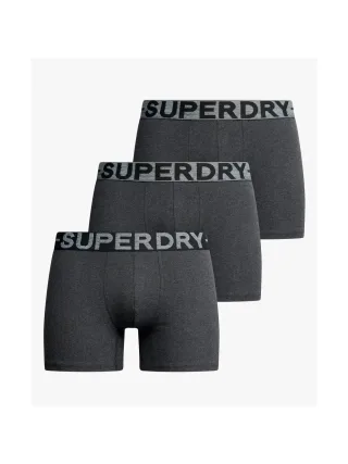 Superdry Herren Boxershorts, 3er-Pack, Kofferraum