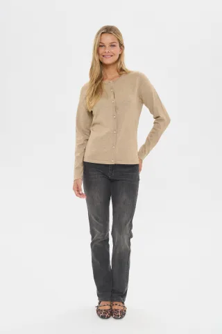 Strickjacke JemmaSZ Strickjacke Gerade Passform