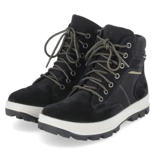 Superfit Stiefeletten TEDD - Gr. 32 - Schwarz - Leder & Textil