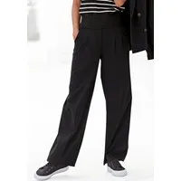 LASCANA Palazzohose mit weitem Bein aus weicher und leichter Webware Sommerhose im Business-Look, elegante Anzughose mit Taschen