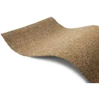 Primaflor-Ideen in Textil Kunstrasen GREEN, Gesamthöhe 7,5 mm, Made in Netherlands, rechteckig, Rasenteppich, beige, mit Drainage-Noppen