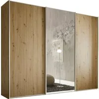 STAUD Schwebetürenschrank Sinfonie Plus, edles Design in hochwertiger Qualität, Made in Germany Mit Spiegeltür und vier verschiedenen Ausstattungsvarianten