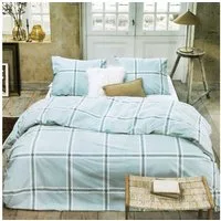 Bestlivings Bettwäsche Set mit Qualitäts Reißverschluss, Baumwolle, 2-teilig, Bettbezug 155x220cm, Kissen 80x80cm, bei 60°C waschbar