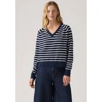 Levi's® V-Ausschnitt-Pullover SUPER SOFT VNECK PULLOVER im Bund beidseitig mit kurzem Schlitz