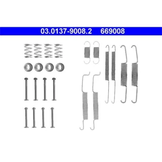 ATE Bremsbacken-Montagesatz hinten Audi Seat VW 03.0137-9008.2