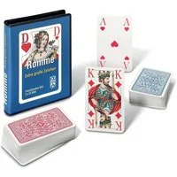 Ravensburger Spiel Rommé, Canasta, Bridge. Mit extragroßen Eckzeichen