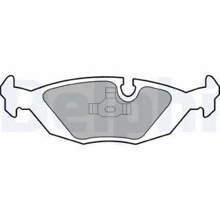 Delphi Bremsbel?ge hinten Saab 900 9000 Volvo 440 460 480