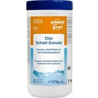 SUMMER FUN Poolpflege Summer Fun Chlor Schnell-Granulat - 1,2 kg