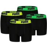 PUMA Boxershorts BOYS EVERYDAY BASIC BOXER 4P (Packung, 4-St., 4er-Pack)