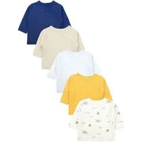 TupTam Wickelshirt TupTam Baby Jungen Langarm Wickelshirt Baumwolle 5er Set