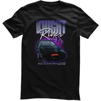Knight Rider T-Shirt Kight Rider Lightning K.I.T.T. T-Shirt