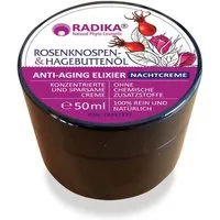 BIOHERBA R Pflege-Set Anti-Aging Creme mit Rosenknospen- & Hagebuttenöl 50ml