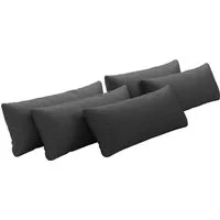 OTTO home Sofakissen Mikado, (Set, 5 Stück), 3,5,6,7-teilige Kissen-Sets zur Auswahl