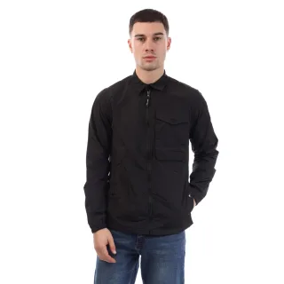 Weekend Offender - "Granville" Hemdjacke für Herren (Schwarz)