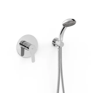 Tres Bausatz 1 Wege Unterputz Einhebelmischer Rapid box für die Dusche , 21527702 21527702