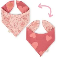 Sigikid Halstuch Pink Birds für Babys Mädchen, (1-St)