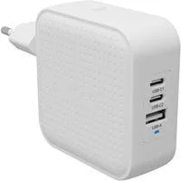 HyperJuice 70W USB-C GaN (2C+1A), Ladegerät weiß