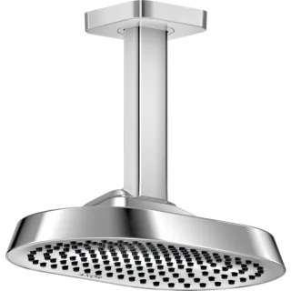 hansgrohe Axor ShowerSphere Kopfbrause 39771000 250x160mm, 1jet, 6 l/min, Deckenanschluss, chrom