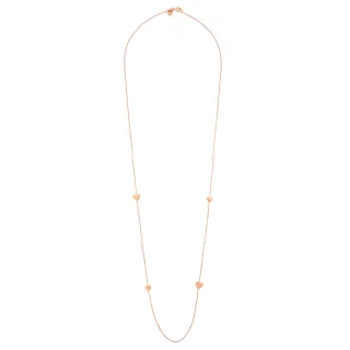 Orphelia 'Nahara' Damen Halskette aus 925er Sterling Silber - Rosé ZK-7378