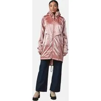 Ragwear Langmantel Frodik Shine oversized Damen Parka im Metallic-Look