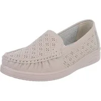 Ital-Design Elegante Freizeitschuhe für Damen mit hohem Tragekomfort Slipper (91261372) ultraleichte und komfortable Sohle
