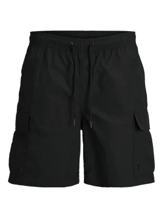 JACK&JONES - JPSTFIJI JJSWIM CARGO LY JNR black - Gr. - 152