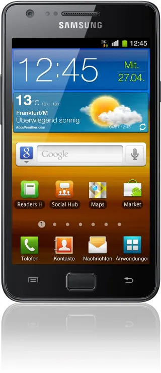 Samsung Galaxy S2 (i9100G) 16GB noble-black