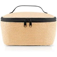 REISENTHEL® Kühltasche coolerbag S pocket raffia black