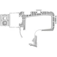 PRO EPH-20 Kabelhänger, 100 Stück, Kabelclip hellgrau, für 20 Kabel NYM 3 x 1,5mm²