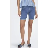 ONLY Jeansshorts ONLRAIN LIFE MID LONG DNM SHORTS NOOS