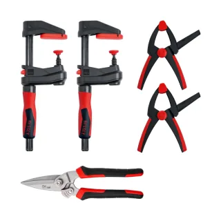 Bessey Aktion 2x GK15, 1x D52-2, 2x XV5-100 - SET1-A