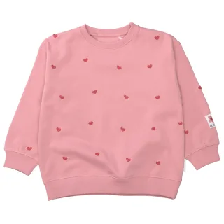 STACCATO - Md.-Sweatshirt dark peach aop - Gr. - 110