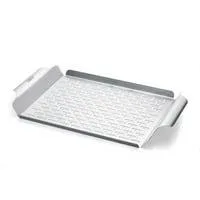 Grillpfanne Deluxe, Grillkorb silber