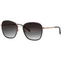 Marc O'Polo Sonnenbrille Modell 508000 Form Butterfly, Logoschriftzug auf Bügel, Kombifassung