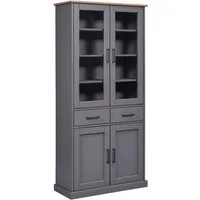 Inter Link Buffet Forenzo (1-St) Kiefer Massiv, FSC®, Landhaus, BxTxH: ca. 90 x 38,4 x 190 cm