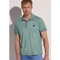 STREET ONE MEN Poloshirt in washed Optik