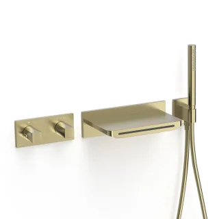 Tres Bausatz 2 Wege Thermostat Unterputz B system für Wanne und Dusche , 30725207CA 30725207CA