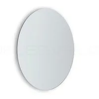 DEUSENFELD Kosmetikspiegel KK5, zum Kleben, selbstklebend, 5x Vergrößerung, Ø 20cm, rund, Rahmenlos