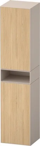 Duravit Zencha Hochschrank Natur Eiche & Taupe Matt & Supermatt 400x360x1760 mm - ZE1353R30830000 ZE1353R30830000