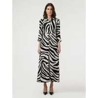 Y.A.S Hemdblusenkleid YASSAVANNA LONG SHIRT DRESS Viskose, loose fit