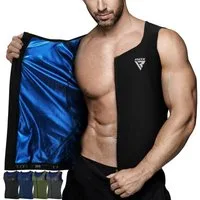 RDX Kompressionsshirt RDX Herren Sauna Weste Wärme Trapping Schweiß Taille Trainer