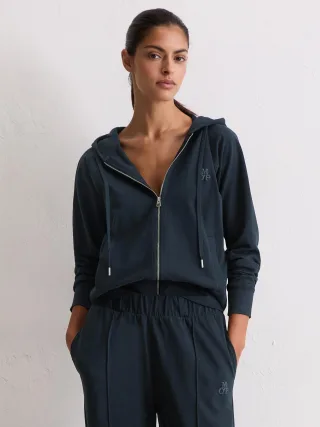 Kapuzensweatjacke Heavy Jersey