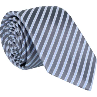Willen - Krawatte blau,Krawatte Hochzeit,Krawatte Anzug,Krawatte Hemd,Krawatte Seide mittelgrau - Gr. - OS