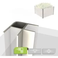 Bio Green Rahmenprofil Biogreen Aluminium Eckprofil für ErnteMAXX