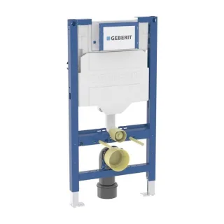 Geberit Duofix Wand-WC-Element 111923006 BH 97cm, für Kinder-Wand-WC, mit Sigma Unterputz-Spülkasten 12 cm