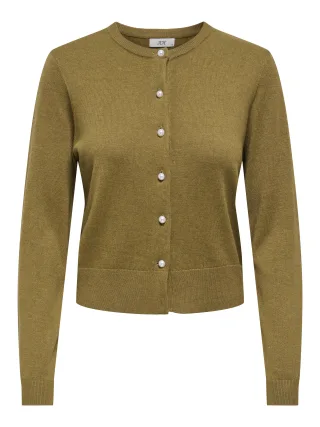 JDY - JDYBODIL L/S PEARL BUTTON CARDIGAN KNT Butternut - Gr. - M