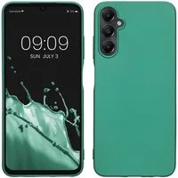 kwmobile Handyhülle Handyhülle für Samsung Galaxy A05s Hülle, Silikon Case metallisch schimmernd - Schutzhülle Cover