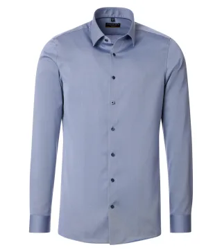 REDMOND - Businesshemd blau - Gr. - XS