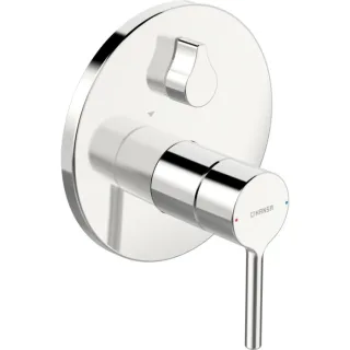 Hansa Hansavantis Fertigmontageset 82603067 UP-Wannenarmatur, Pinhebel, chrom