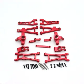 MJX 1/16 Metal H16 16207 16208 16209 Upgrade RC Car Parts Steering Cup Arm Kit